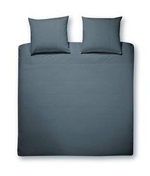 Papillon Bedding Set, Percale, Petrol, 140x200/220 + 60x70cm