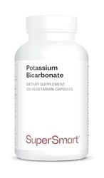 SUPERSMART Potassium Bicarbonate 5400 mg Per Serving for Acid-Base Balance & Healthy Cardiovascular System, Non-GMO & Gluten Free, 120 Count