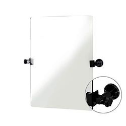 Prestoequip Mirror Luxcover 240 MB240 white marble reclining mirror mural