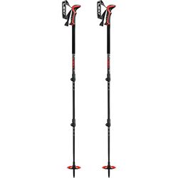 LEKI Bastón de esquí, Unisex, Gris Oscuro y Rojo Oscuro, 110-150cm