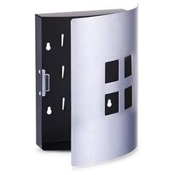 Zeller 13848 Boîte à clés '4 carrés', Acier Inoxydable