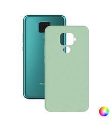 BigBuy Tech S1903890 Case for Huawei Mate 30 Lite Silk TPU red