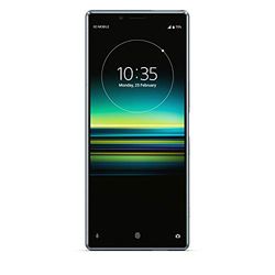 Sony Xperia 1 - Smartphone de 6.5" (Pantalla OLED 4K HDR 21:9 CinemaWide, 128 GB de memoria interna, 6 GB RAM, Dual Sim, Android 9.0), color gris [Versión importada]