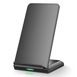 Draadloze oplader met dubbele spoel, 7,5 W draadloze oplader voor iPhone 12/12 Pro/11/11 Pro/XS MAX/XR/XS/SE 2/8 Plus, 10 W draadloos opladen voor Samsung S20/Note 20/S10E