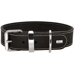 HUNTER Aalborg Special - Collar para Perro de Piel engrasada, Resistente y Resistente, con Costuras de Contraste, Ideal para Deportes de Perro, Fabricado en Alemania, Talla 80