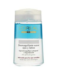 L'Oréal Paris Dermo Expertise Desmaquillante Ojos y Labios sin Efecto Gaso, 125 ml