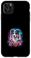 Magically shining shepherd with roses Case for iPhone 11 Pro Max