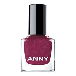 ANNY Nail Polish – högkvalitativt färgnagellack med långvarig glans, okrossbart och snabbtorkande, färg: rosa blixt – 15 ml