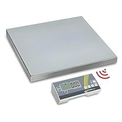 Balanza de plataforma por radio para máxima flexibilidad [Kern eob300 K de 1LF] Precisión hasta 100 g, rango de pesaje Max. 300 kg