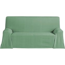 ECOMMERC3 Couvre-lit Multifonction léger et élégant pour canapé ou lit Vert 130 x 180 cm