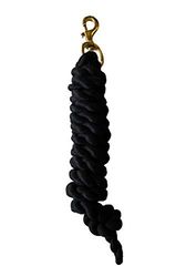 Rhinegold Laisse uni, 0, Noir, Taille Unique