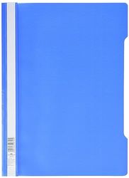 Durable 257306 A4 arquivo de exibição padrão, PP, 227 x 310 mm, azul claro, pacote de 50