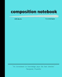 Composition Notebook; Vintage, botanical, illustratio, simple: Vintage, botanical, illustratio, simple