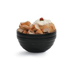 Vollrath 4659060 Round Insulated Bowl, 1.6 L Capacity, Black