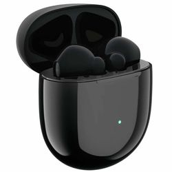 TCL Mobile - Moveaudio S200 Cuffie wireless (cancellazione del rumore, Bluetooth 5.0, ricarica rapida, custodia di ricarica extra sottile, IP54, touch) Nero [Italia]