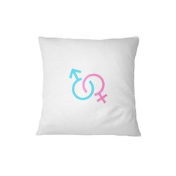 Bona Basics, Funda de cojín Decorativa, decoración del hogar, para sofá, cafetería, Tamaño: 45X45 cm, Color: Blanco