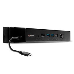 USB 3.2 Gen 2 typ C Mini Dockningsstation – HDMI, PD 3.0 100 W, USB 3.2 Gen 2, Gigabit