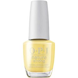 OPI Nature Strong Nail Polish | Quick Dry Vegan Nail Varnish with Long-Lasting Results | Made with Natural Ingredients | Light Shades | Make My Daisy | 15 ml