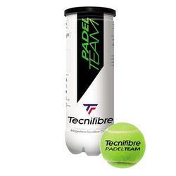 Tecnifibre 3 Balles Padel Team Canister