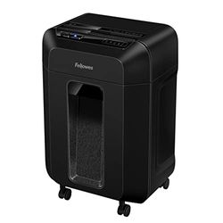 Fellowes Distruggi documenti AutoMax 90M a miniframmento, 90 fogli in modalità automatica, 9 fogli manuale, per casa e piccolo ufficio, cestino da 17 litri, modalità riposo, sicurezza P4, nero