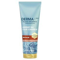 Head & Shoulders DermaXPro by Revitalise Après-Shampoing Léger 220ml à la Caféine et Complexe de Céramides, Hydrate Le Cuir Chevelu Sec et Les Cheveux Fins, Protection Contre Les Pellicules