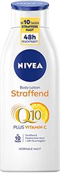Nivea Q10 Huidverstevigende bodylotion + vitamine C, lichaamslotion voor een strakkere huid en verbeterde elasticiteit in 10 dagen, per stuk verpakt (1 x 400 ml)