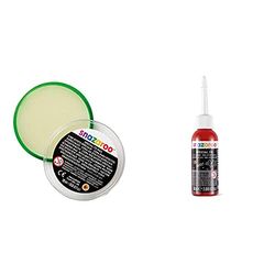 Snazaroo Cera especial para efectos especiales FX, tarro, 75 ml + -50 ml Sangre para FX, Color rojo oscuro (Colart 1198170)