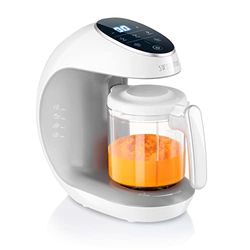 7-in-1 Multifunctionele Baby Cooker Mixer voor Baby - Stoom, Blender, Impuls, Automatische Reiniging, Fles Sterilisator, Opwarmen, Ontdooien - Multifunctionele Robot Cooker