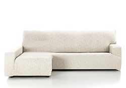 Martina Home Housse de Chaise Longue Chaise Longue Brazo Izquierdo Ecru