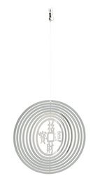 Nature's MelODY – Cosmo windspel schat, ca. 5 inch/ca. 12 cm, zilverkleurig