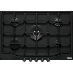 Franke Gas hob with 5 burners and 11.3 kW of power Country FCH 755 4G TC MB C - black matt - 106.0691.512