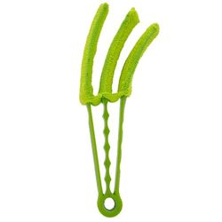 Errecom Brosse de nettoyage des buses d'aération climatiseurs avec manches en microfibre