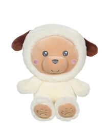 Gipsy Toys Knuffel voor honden, hoody pets, 24 cm, crème
