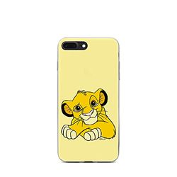 ERT GROUP mobiltelefonfodral för Iphone 7 PLUS/ 8 PLUS originalt och officiellt licensierat Disney mönster Simba & Friends 009 anpassad till formen på mobiltelefonen, fodral tillverkad av TPU-plast