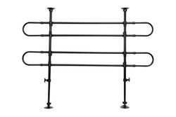 Pets & Travel Barrera de seguridad extensible para mascotas PETS SAFE PS1005, vertical de 60 a 110 cm, horizontal de 85 a 150 cm