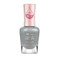 Sally Hansen Color Therapy Smalto Unghie, 474 Gorgeous Granite, Colora, Rinforza, Cura, 14.7ml