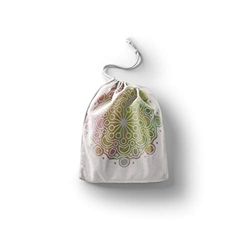 Bonamaison Printed Cotton Produce Bag with Drawstring, Reusable Grocery Bag, Biodegradable Eco-Friendly Bags, Travel Pouch, Sachet Bags, Shopping Bag, Eco Friendly, Foldable, Size: 40x50 Cm