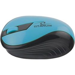 Esperanza Titanum Wireless RF Wireless Optical 1000DPI Right Hand Black, Turquoise