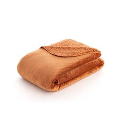 MANTA EXTRASUAVE REVERSIBLE SEDALINA - SHERPA BRUNG ORANGE