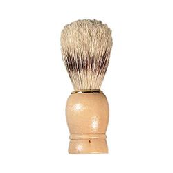 Titania Brocha de Afeitar de madera, aprox. 9.5 cm, (cerdas naturales, en blíster, 1er Pack (1 x 31 G)