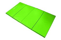 Sure Shot 3 Fold Fitness Mat, Lime Green, 8' x 4' x 25 mm