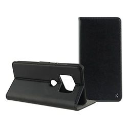 KSIX smart your tech Flip Case for Huawei Mate 20, Semi-Rigid, Standing, Black