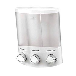 BETTER LIVING Trio Dossificador branco 3 x 455 ml, plástico ABS, 3-Chamber