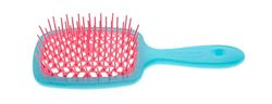 Jäneke Spazzola SUPERBRUSH Azzuro/Rosa Districa Delicatamente Ed Efficacemente