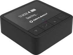 Oehlbach BTR Innovation 5.2 - Trasmettitore e ricevitore Bluetooth (trasmettitore/ricevitore) in qualità aptX, display OLED, durata della batteria 20 ore, portata 10 m, colore: Nero