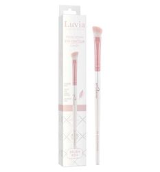 Luvia Professional Makeup Brush, Eyeshadow Make-Up Brush, Angled Eye Brush, Vegan Cosmetic Brush, 316 // Eye Contour - Candy