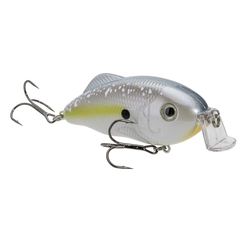 Strike King (HCHHJR-591) Hybrid Hunter Jr. Esca da pesca, Crankbait per immersioni poco profonde, becco a 90 gradi, occhi 3D riflettenti, sonaglio, immersioni da 2 a 4 piedi, 1/2 oz, taglia 4 e 6 ami