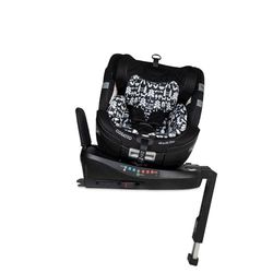 Cosatto All in All Ultra Siège auto pivotant à 360° Rotation All Stage iSize Groupe 0+123 0-36 kg 0-12 ans 40-150 cm ISOFIX, ERF, conforme R129, anti-fuite (silhouette noire)