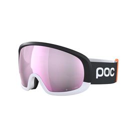 POC Fovea Mid, Occhiali da Sci Unisex-Adulto, Uranium Black/Clarity Comp Low Light, Taglia Unica