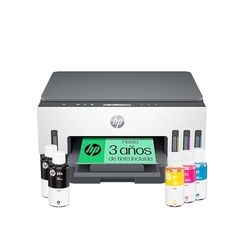 HP Smart Tank 7005 28B54A - Impresora A4 Multifunción con Deposito de Tinta Recargable, Impresión a Color, Escaner, Copiadora, Wi-Fi, HP Smart App, Blanca y Gris Oscuro